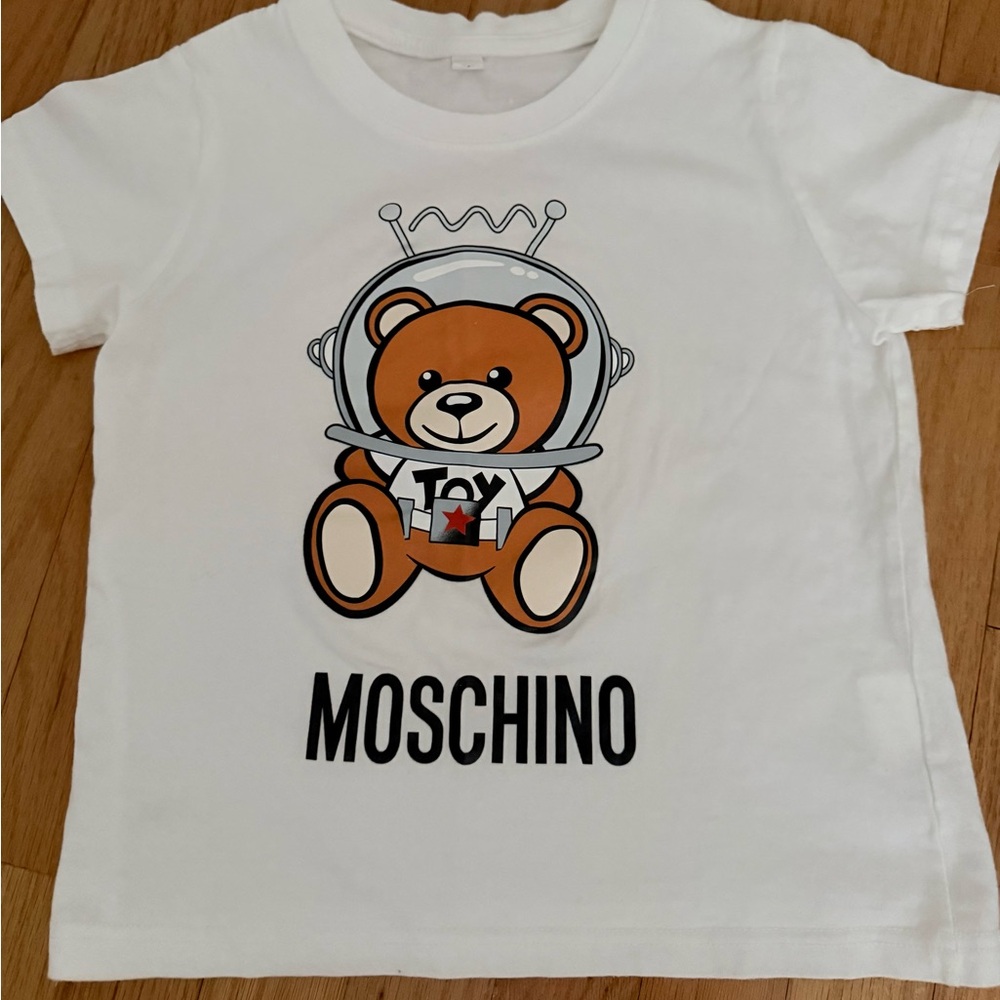 Moschino White Teddy Bear T-Shirt Boys 3